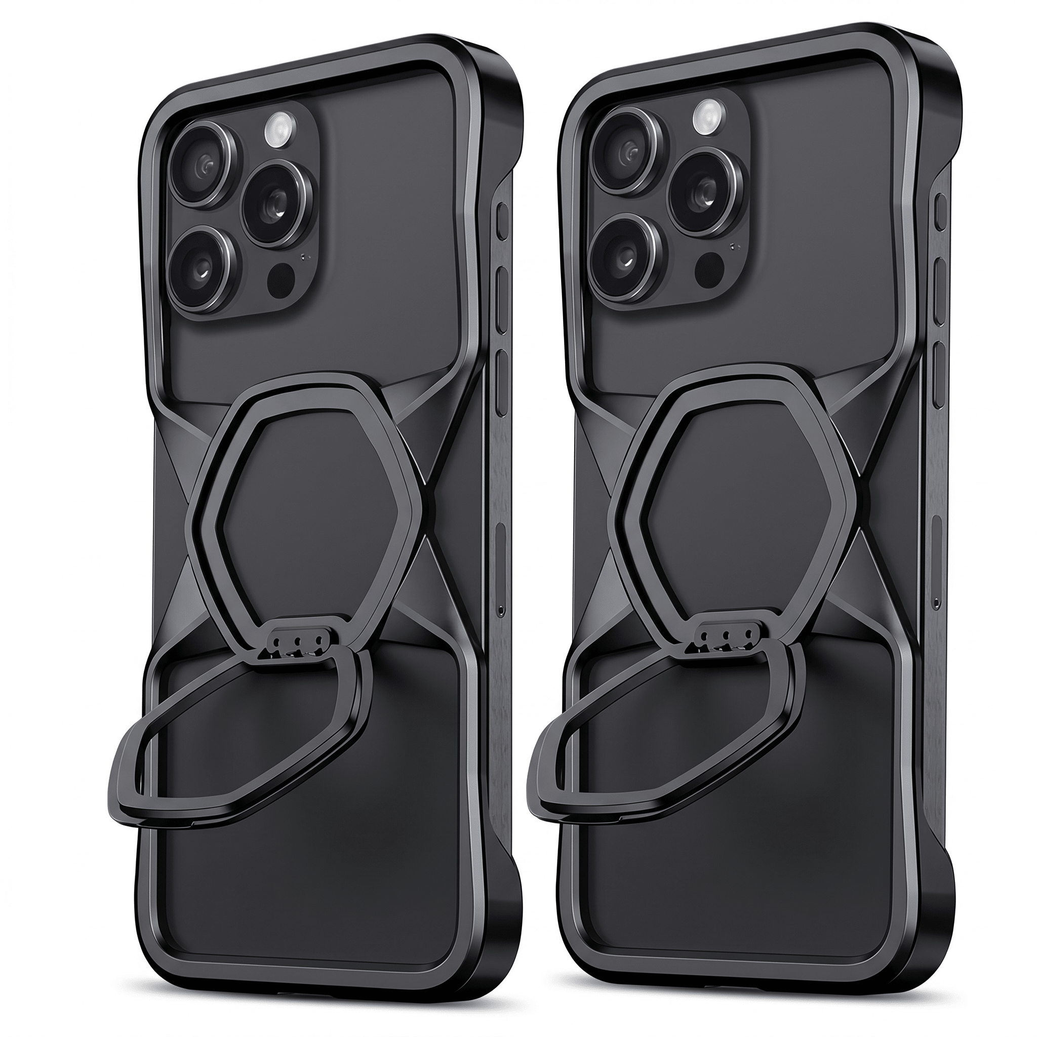 HexaGrip Magnetic Ring Stand Case for iPhone 14 Series – Heat Dissipation Design - TrendsToLife