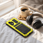 IronShield Armor Case – Metal Kickstand Shockproof Case – Samsung Galaxy A32 - TrendsToLife
