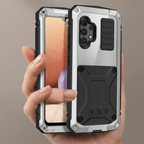 IronShield Armor Case – Metal Kickstand Shockproof Case – Samsung Galaxy A32 - TrendsToLife