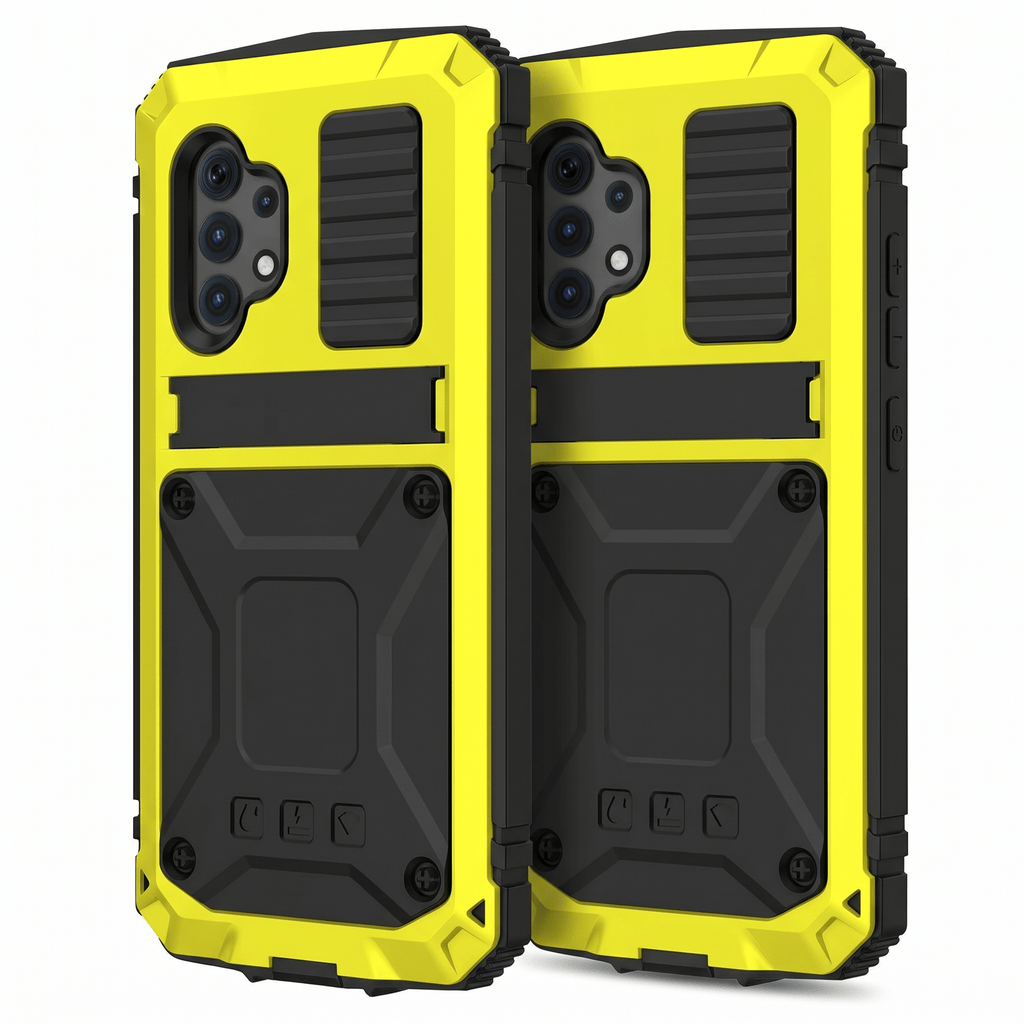 IronShield Armor Case – Metal Kickstand Shockproof Case – Samsung Galaxy A32 - TrendsToLife