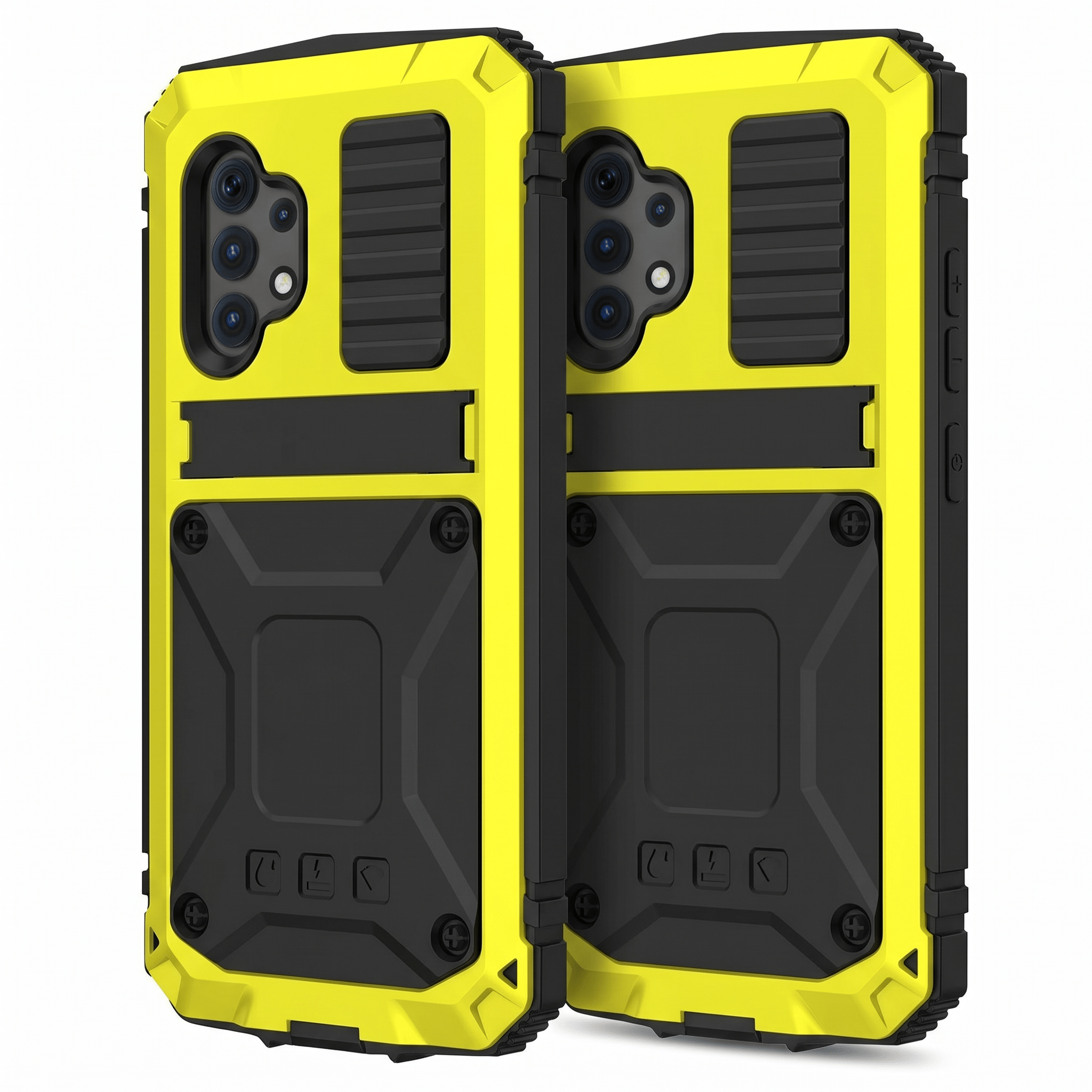 IronShield Armor Case – Metal Kickstand Shockproof Case – Samsung Galaxy A32 - TrendsToLife
