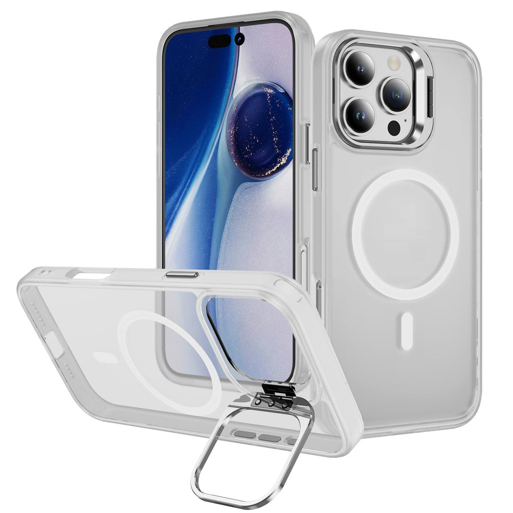 LensStand Magnetic Shockproof Case for iPhone 14–16 Series - TrendsToLife