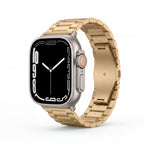 Lustra Facet Watch Band – Stainless Steel Strap for Apple Watch 8 45mm - TrendsToLife