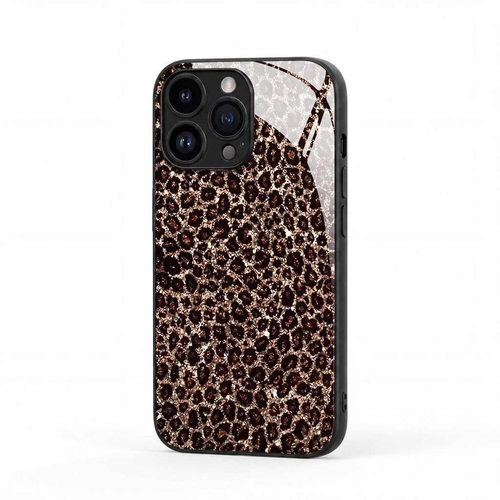 Luxe Leopard iPhone Case – Tempered Glass Protection for iPhone 17 Series - TrendsToLife