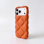 LuxeQuilt Diamond Pattern Shockproof Case for iPhone 11–17 Series - TrendsToLife