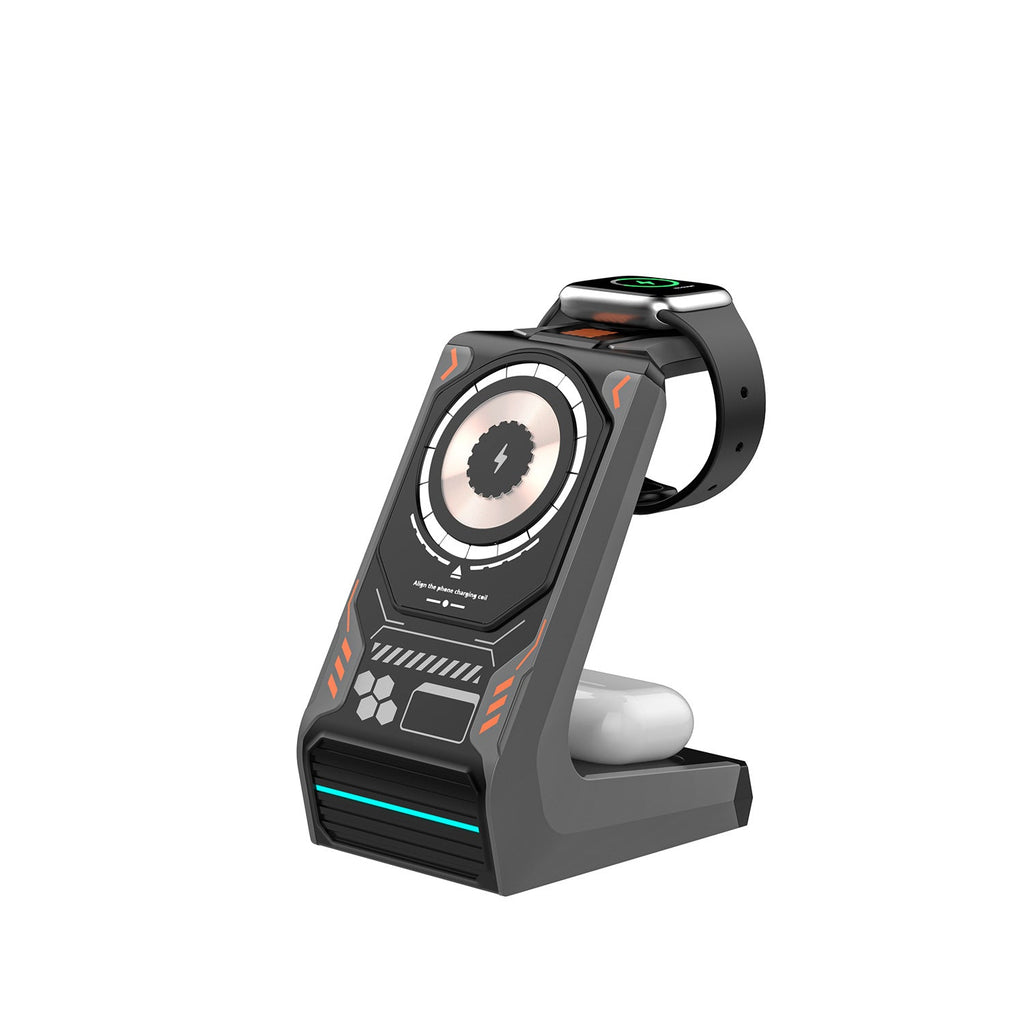 MagCharge Pro Wireless Charger – 3-in-1 Magnetic Charging Station - TrendsToLife