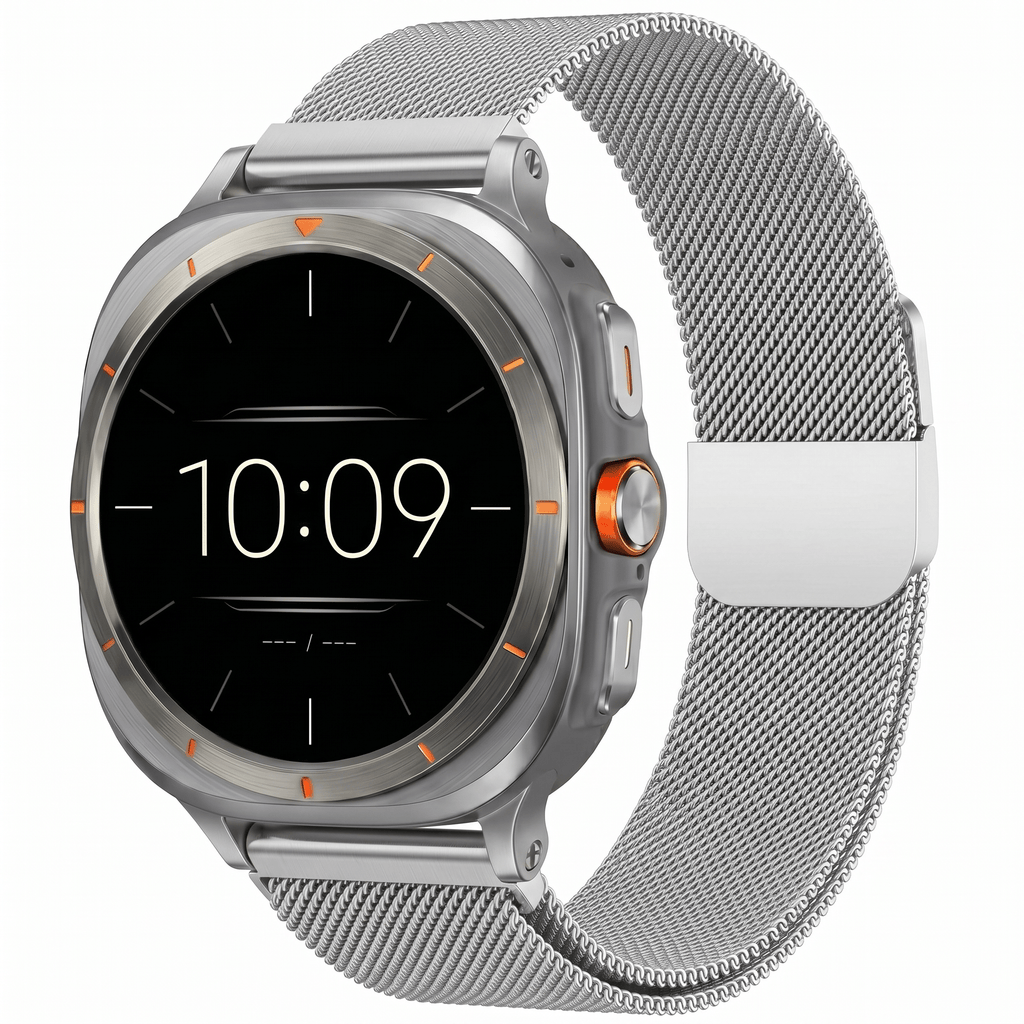 MagnetMesh Pro Watch Band – Stainless Steel Mesh Strap – Samsung Galaxy Watch 7 Ultra - TrendsToLife