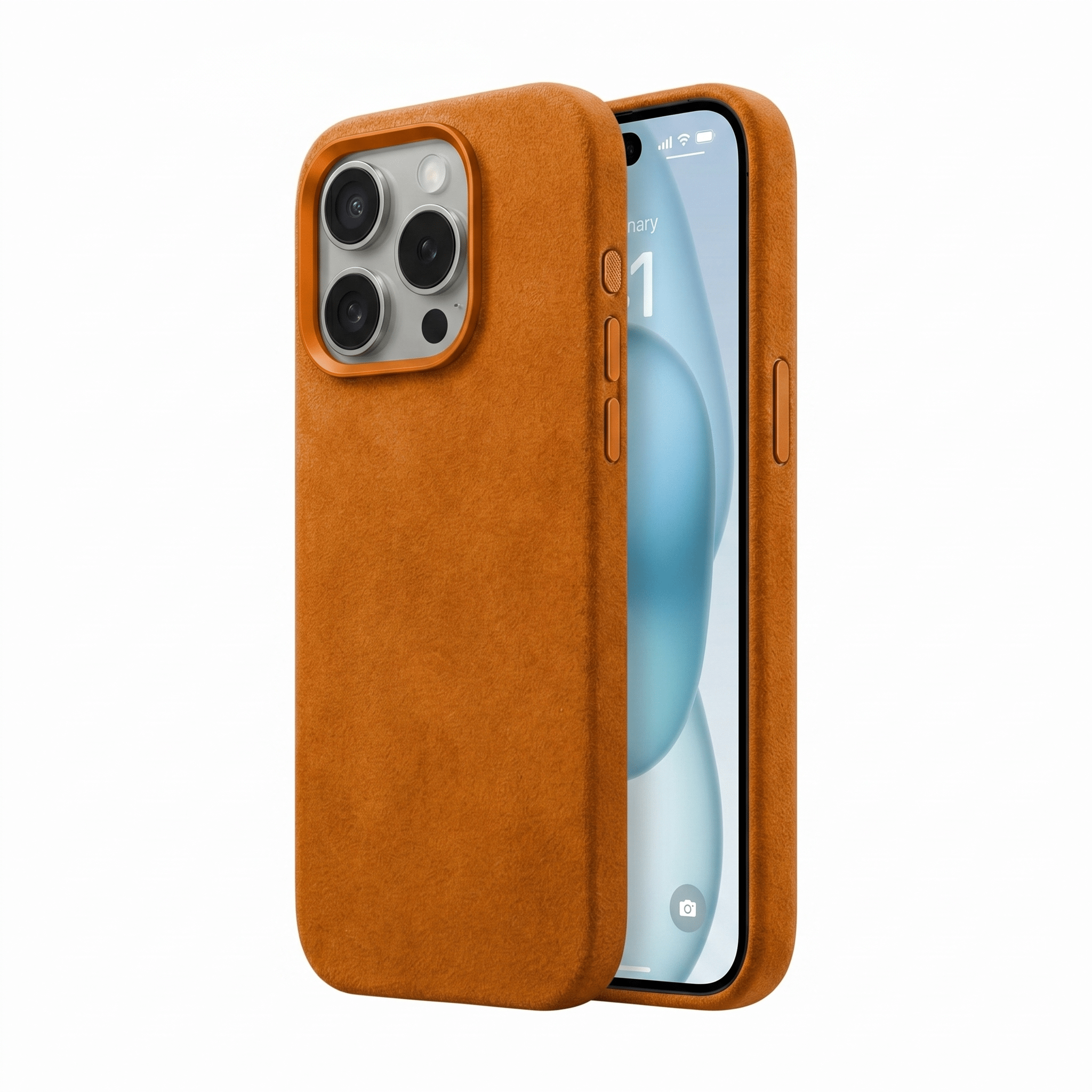 Milano Alcantara Magnetic Soft-Touch Case for iPhone 17 Series - TrendsToLife