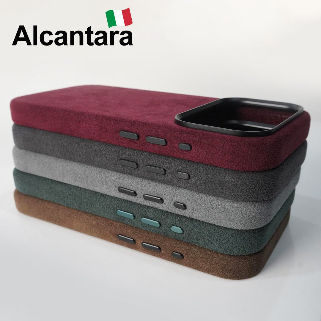 Milano Alcantara Magnetic Soft-Touch Case for iPhone 17 Series - TrendsToLife