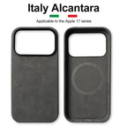 Milano Alcantara Magnetic Soft-Touch Case for iPhone 17 Series - TrendsToLife