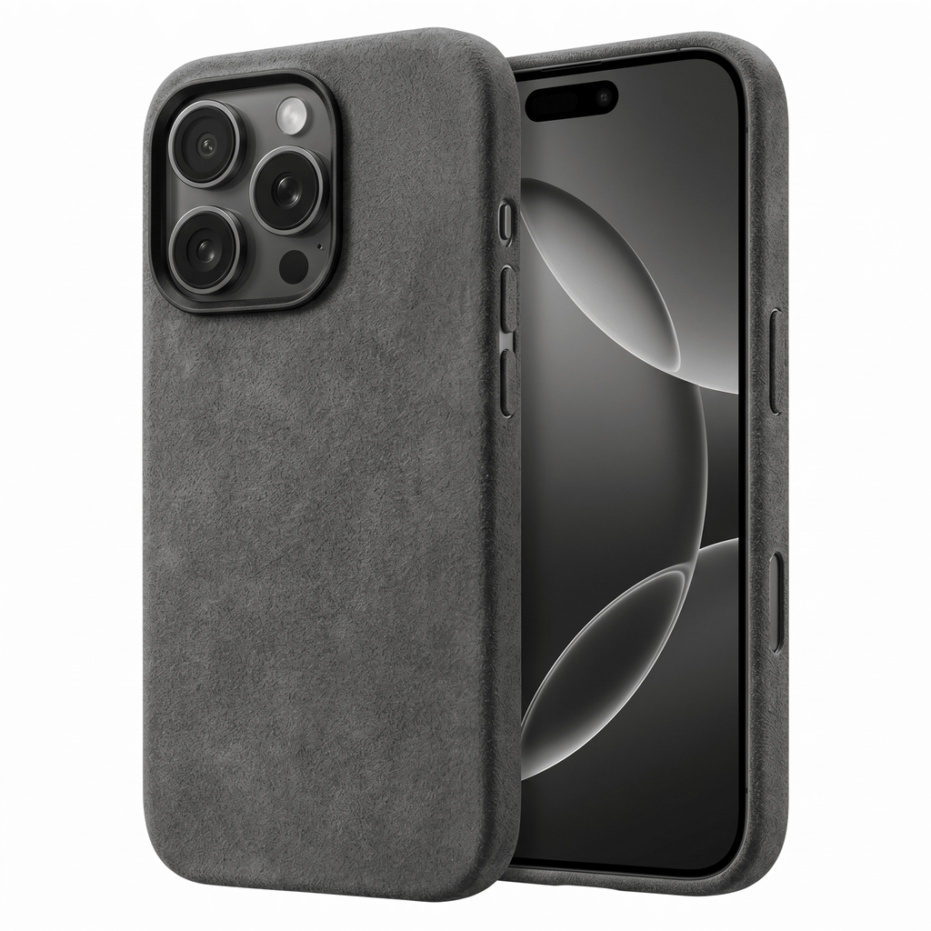 Milano Alcantara Magnetic Soft-Touch Case for iPhone 17 Series - TrendsToLife