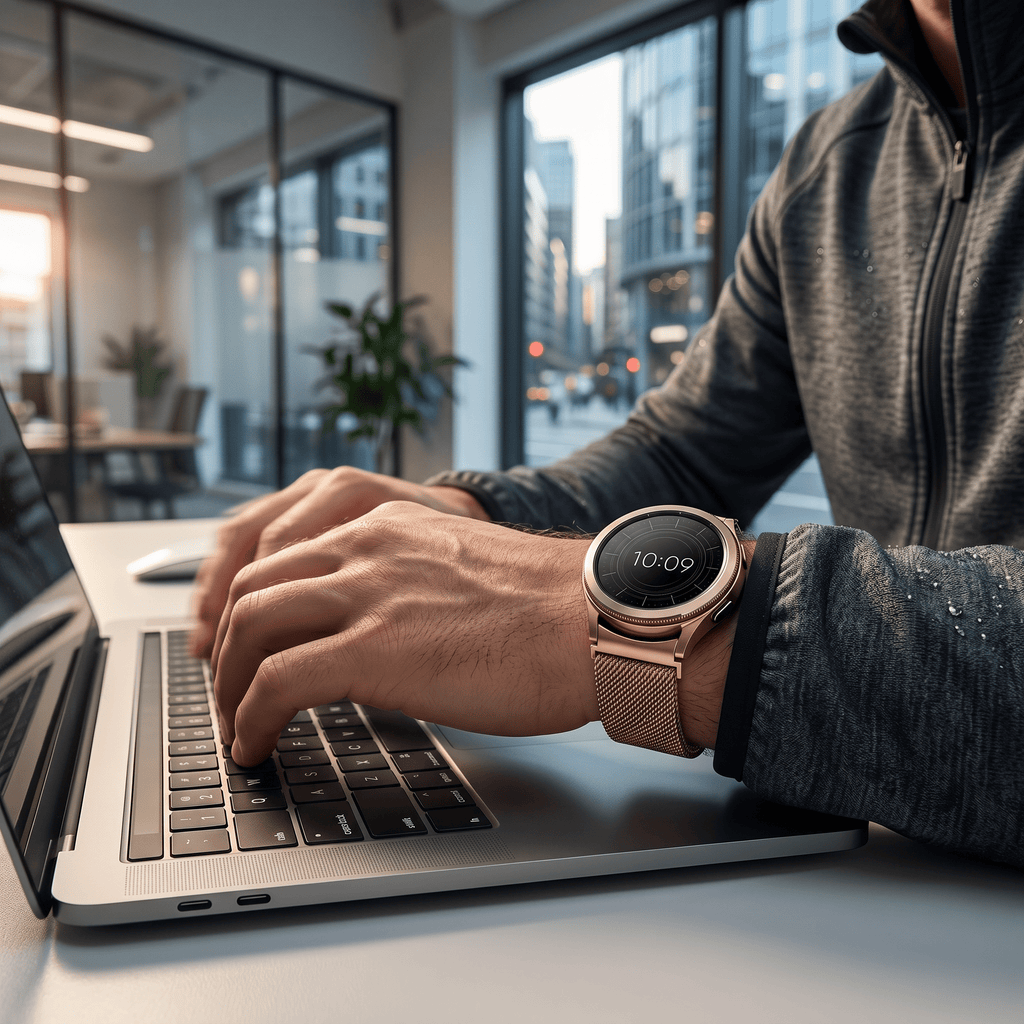 MilanoFlex Mesh Watch Band – Stainless Steel Mesh Strap – Samsung Galaxy Watch 7 44mm - TrendsToLife