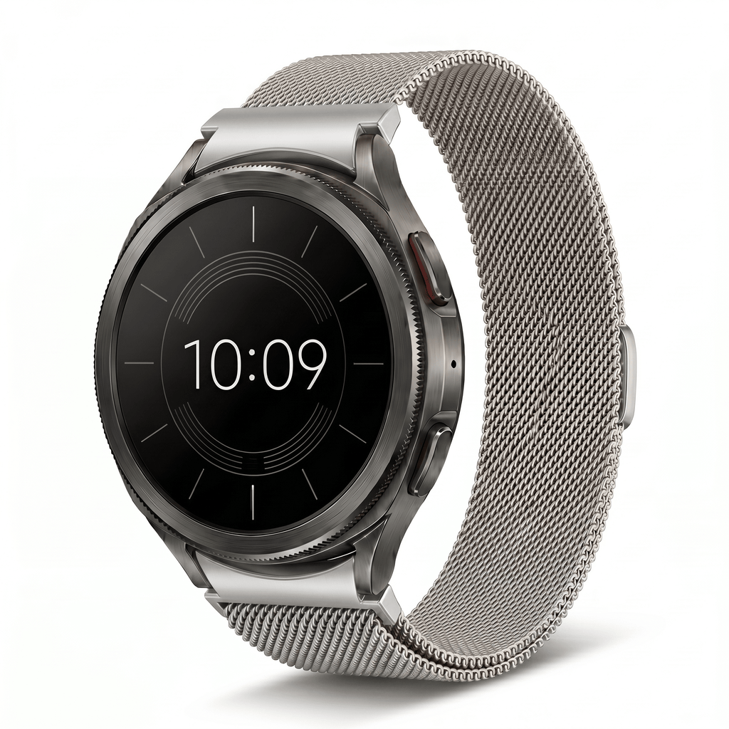 MilanoFlex Mesh Watch Band – Stainless Steel Mesh Strap – Samsung Galaxy Watch 7 44mm - TrendsToLife