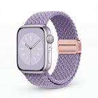 Minimal Woven Loop Watch Band – Magnetic Strap for Apple Watch 38–41mm - TrendsToLife