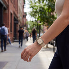 Minimal Woven Loop Watch Band – Magnetic Strap for Apple Watch 38–41mm - TrendsToLife