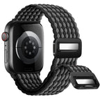 Minimal Woven Loop Watch Band – Magnetic Strap for Apple Watch 38–41mm - TrendsToLife