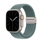 Minimal Woven Loop Watch Band – Magnetic Strap for Apple Watch 38–41mm - TrendsToLife
