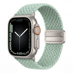 Minimal Woven Loop Watch Band – Magnetic Strap for Apple Watch 38–41mm - TrendsToLife