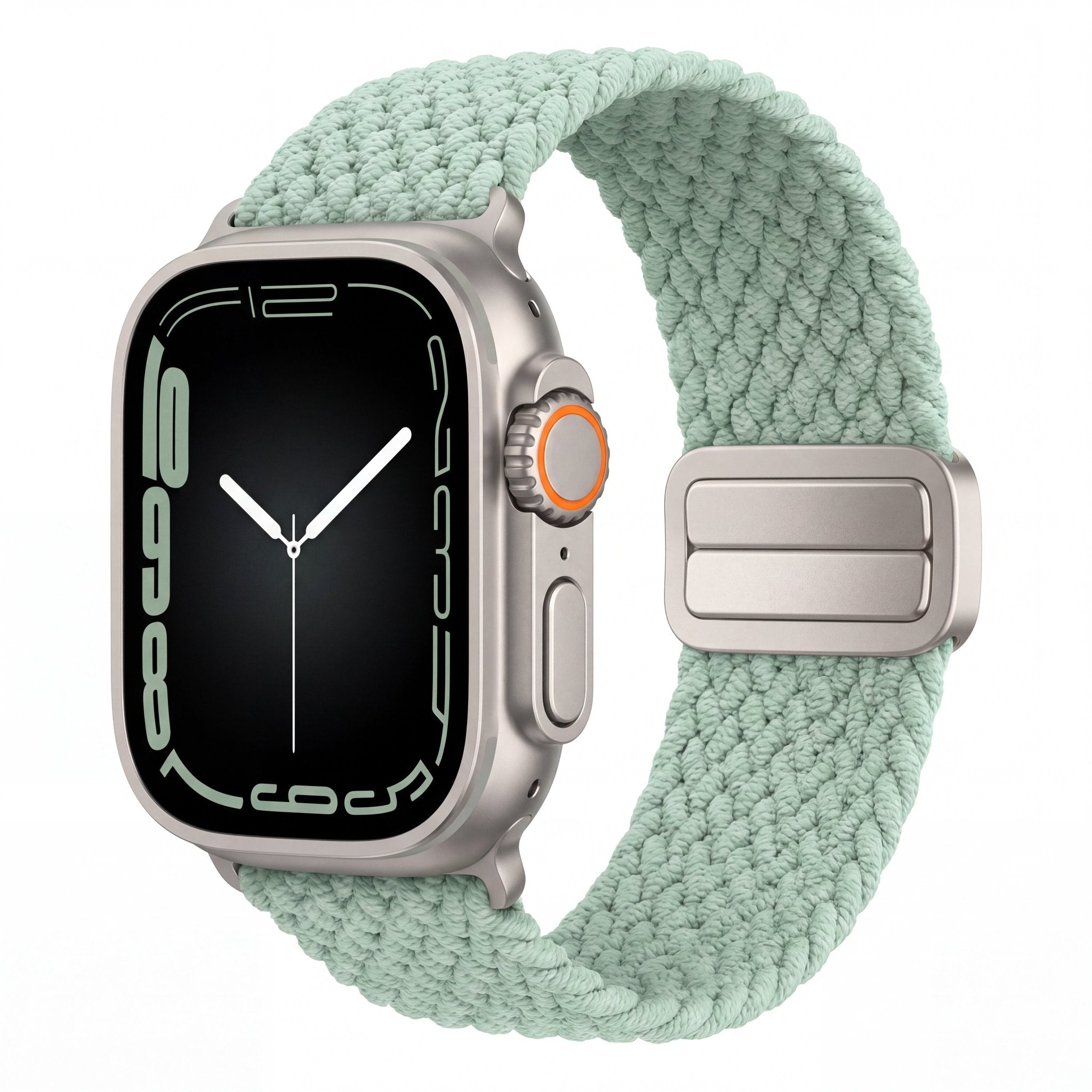 Minimal Woven Loop Watch Band – Magnetic Strap for Apple Watch 38–41mm - TrendsToLife