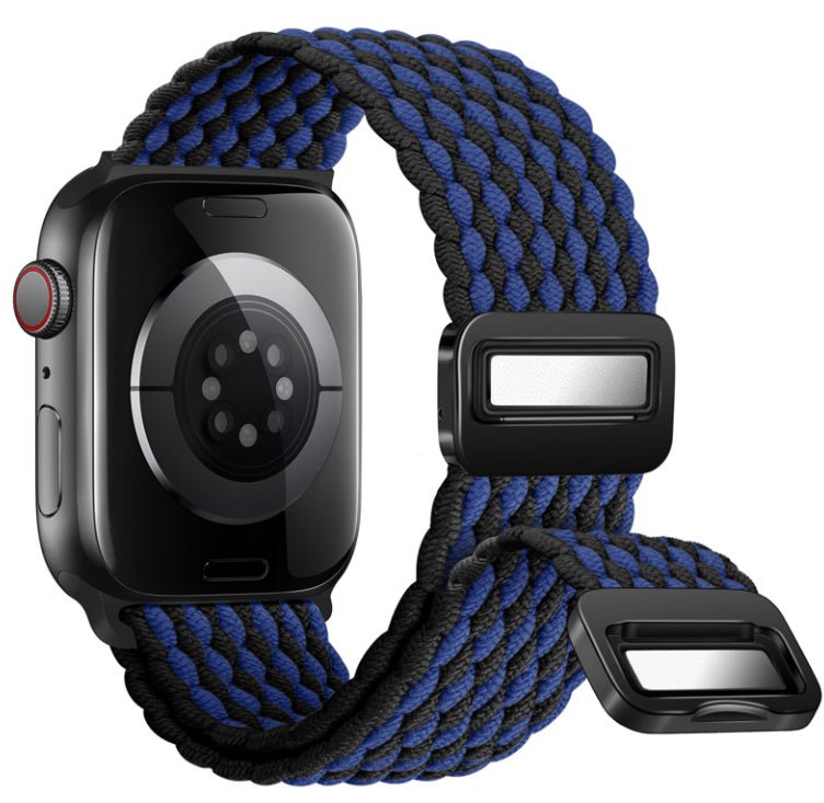 Minimal Woven Loop Watch Band – Magnetic Strap for Apple Watch 38–41mm - TrendsToLife