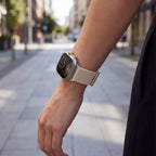 Minimal Woven Loop Watch Band – Magnetic Strap for Apple Watch 38–41mm - TrendsToLife