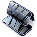 MirrorGuard Magnetic Double-Sided Privacy Glass Case for iPhone 15 - TrendsToLife