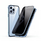 MirrorGuard Magnetic Double-Sided Privacy Glass Case for iPhone 15 - TrendsToLife