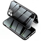 MirrorGuard Magnetic Double-Sided Privacy Glass Case for iPhone 15 - TrendsToLife