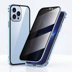 MirrorGuard Magnetic Double-Sided Privacy Glass Case for iPhone 15 - TrendsToLife