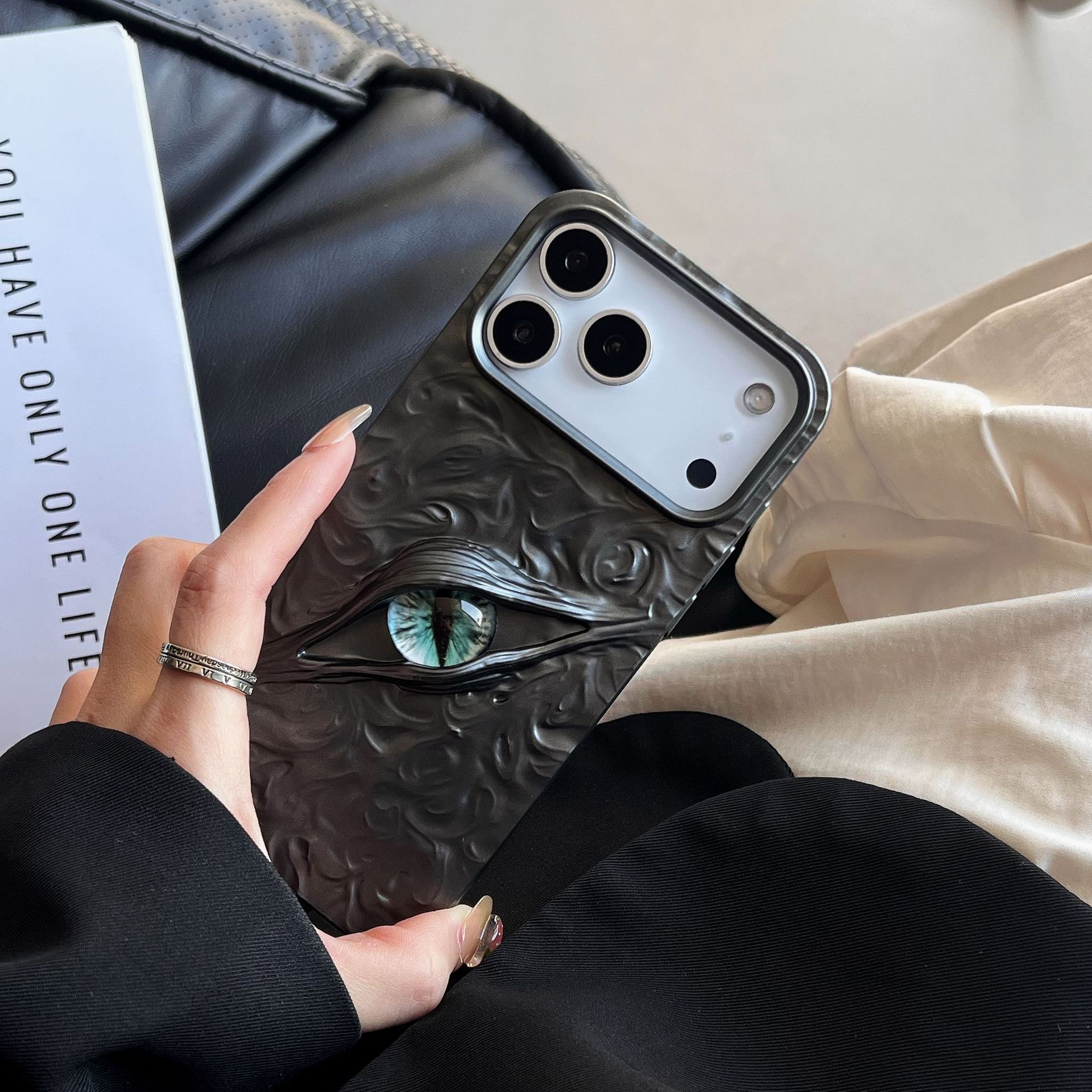 Mystic Eye Aura Shockproof Case for iPhone 13–17 Series - TrendsToLife