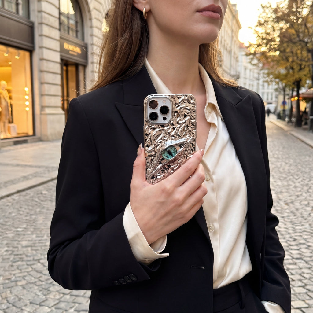 Mystic Eye Aura Shockproof Case for iPhone 13–17 Series - TrendsToLife