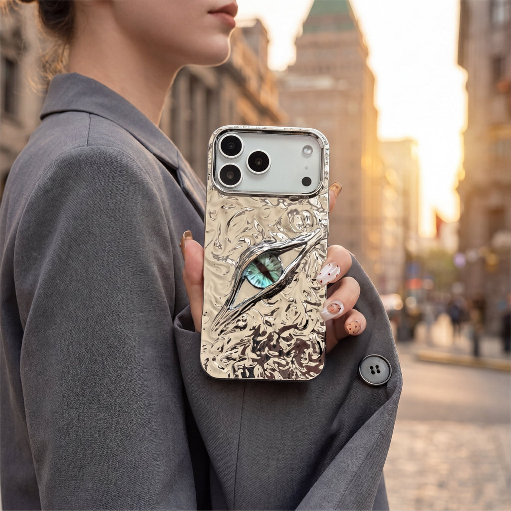 Mystic Eye Aura Shockproof Case for iPhone 13–17 Series - TrendsToLife
