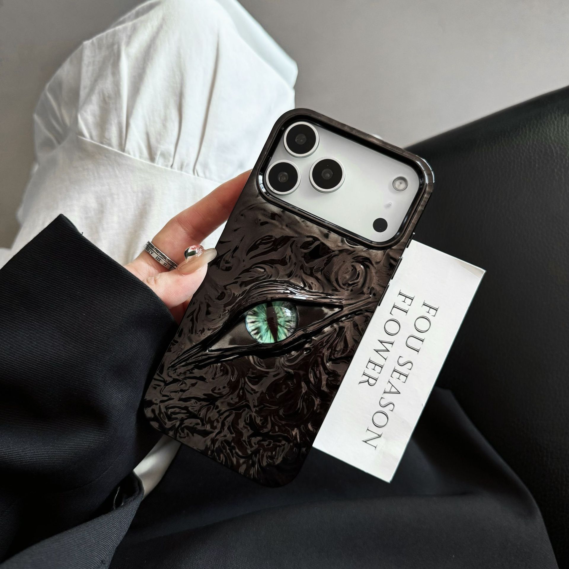 Mystic Eye Aura Shockproof Case for iPhone 13–17 Series - TrendsToLife