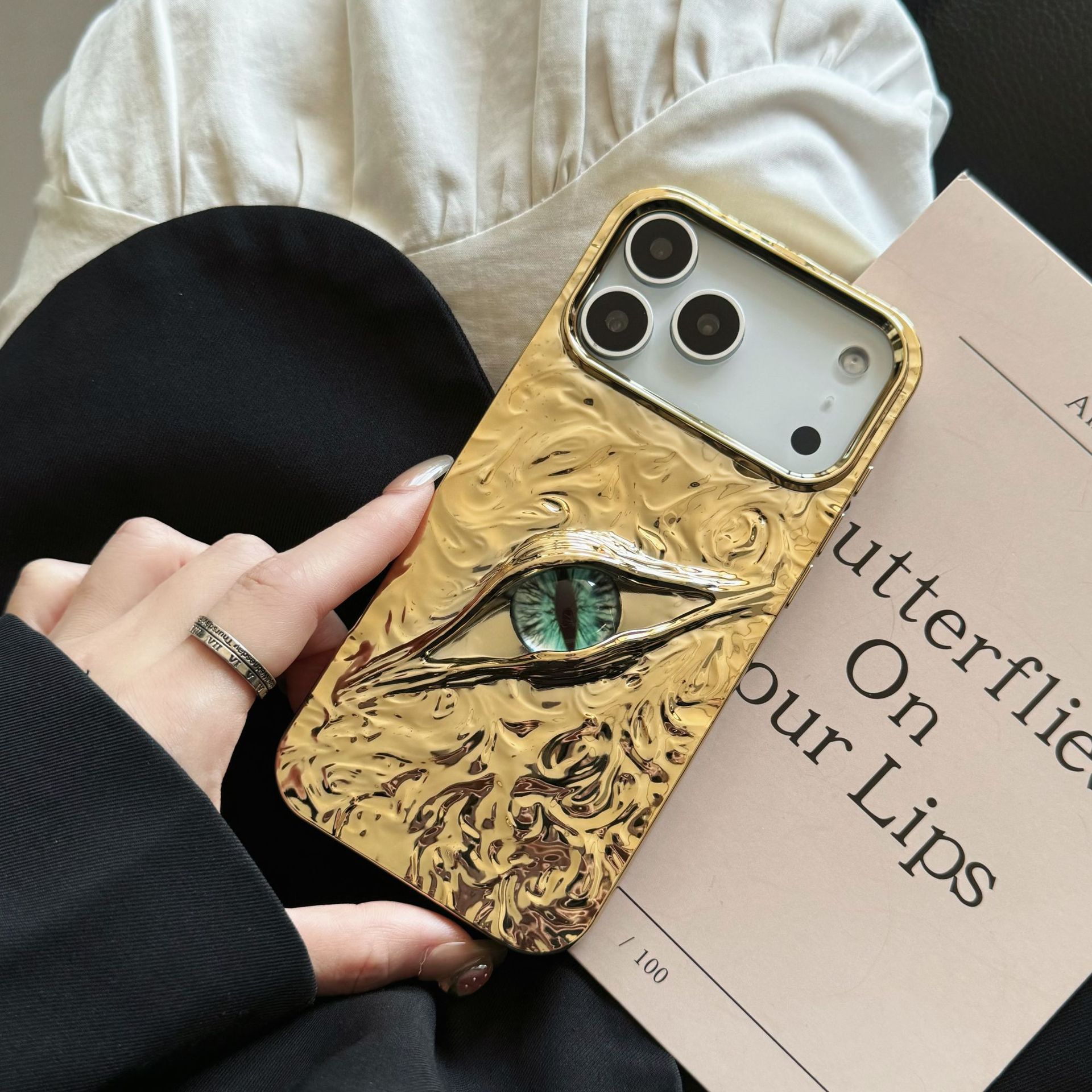 Mystic Eye Aura Shockproof Case for iPhone 13–17 Series - TrendsToLife