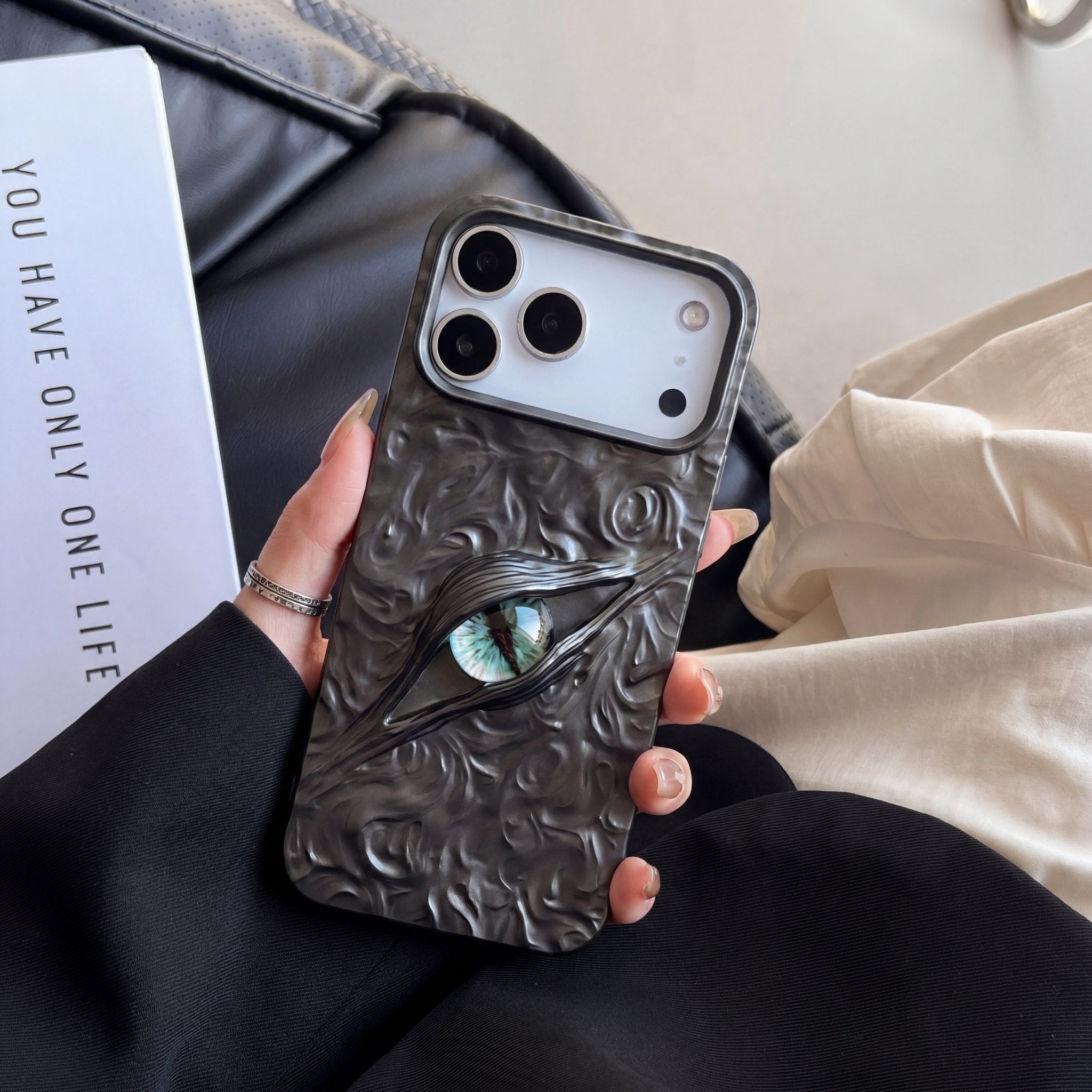 Mystic Eye Aura Shockproof Case for iPhone 13–17 Series - TrendsToLife