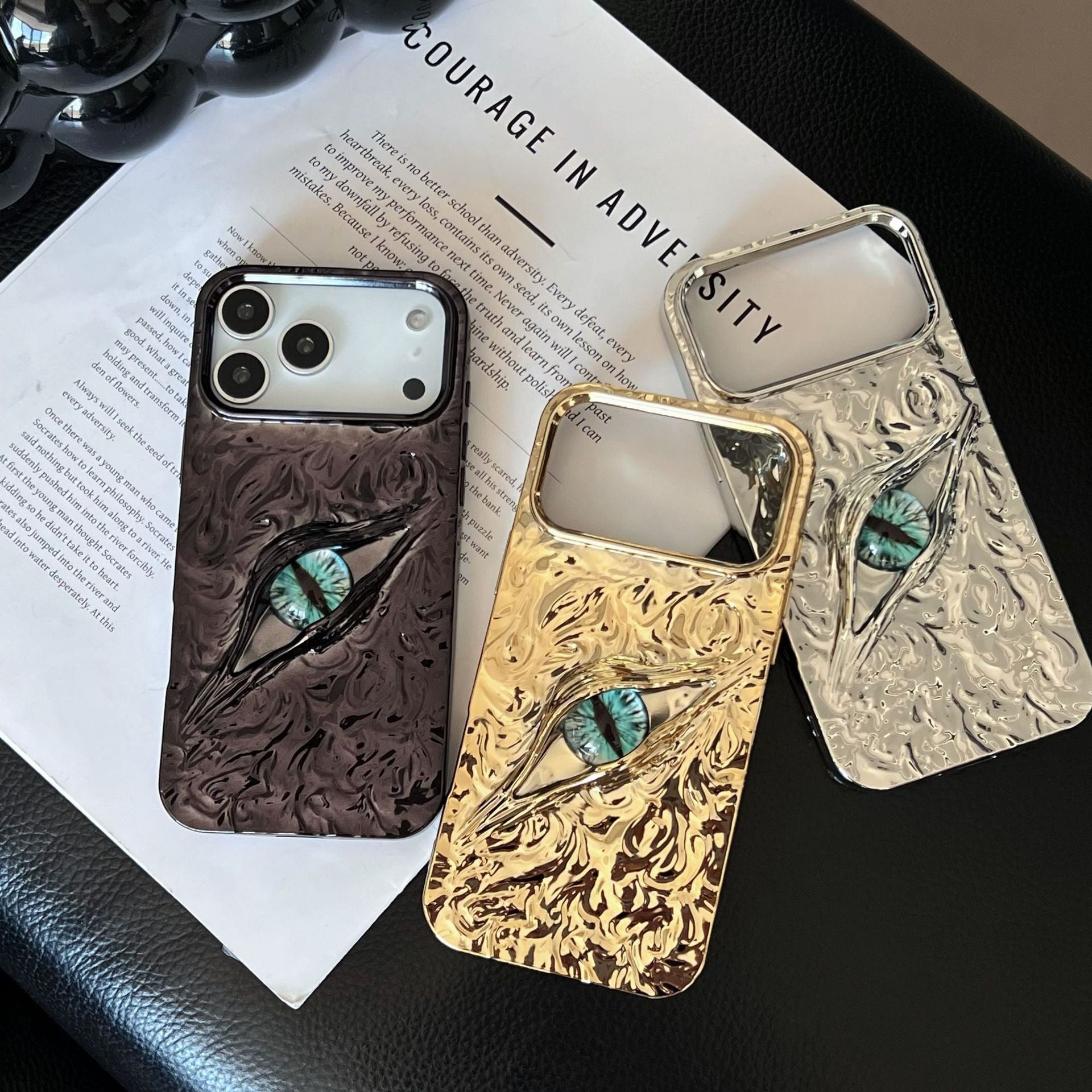 Mystic Eye Aura Shockproof Case for iPhone 13–17 Series - TrendsToLife