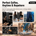 NomadBrew Pro Portable Electric Espresso Machine for Travel and Car - TrendsToLife