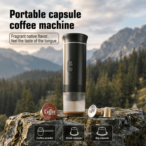 NomadBrew Pro Portable Electric Espresso Machine for Travel and Car - TrendsToLife