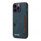 PocketCard Leather Card Holder Case for iPhone 11–15 Pro Max Series - TrendsToLife