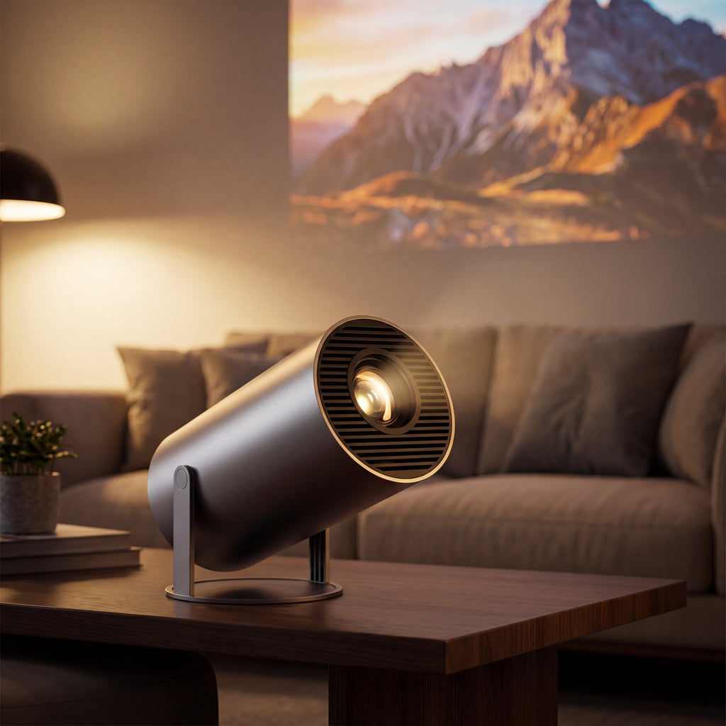 PocketCinema HY300 Pro Smart Mini Projector with Android TV - TrendsToLife