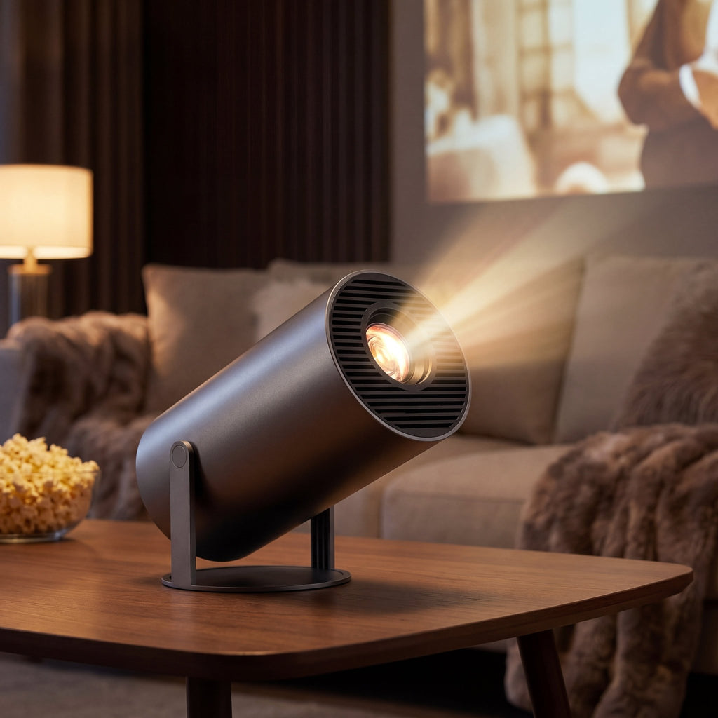 PocketCinema HY300 Pro Smart Mini Projector with Android TV - TrendsToLife