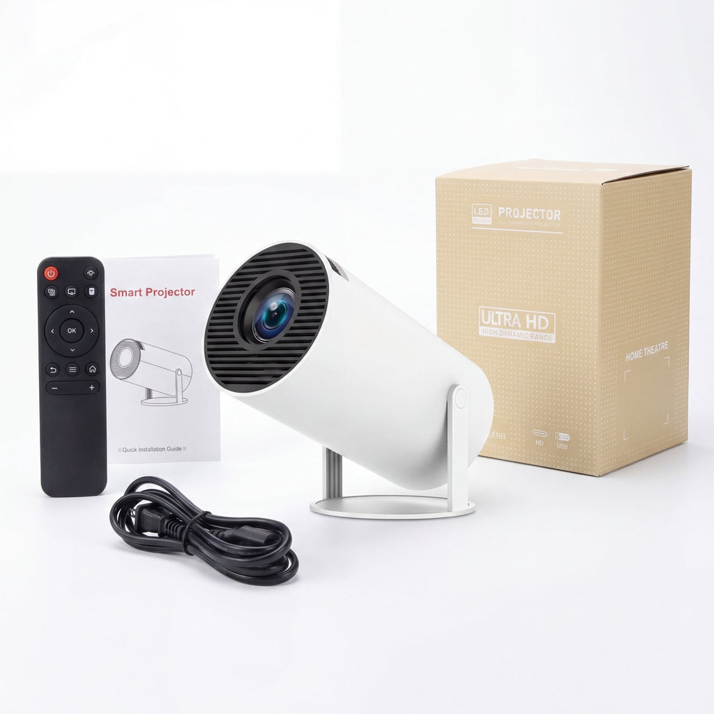 PocketCinema HY300 Pro Smart Mini Projector with Android TV - TrendsToLife