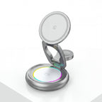 PowerDock Trio Wireless Charger – 3-in-1 Foldable Magnetic 15W - TrendsToLife