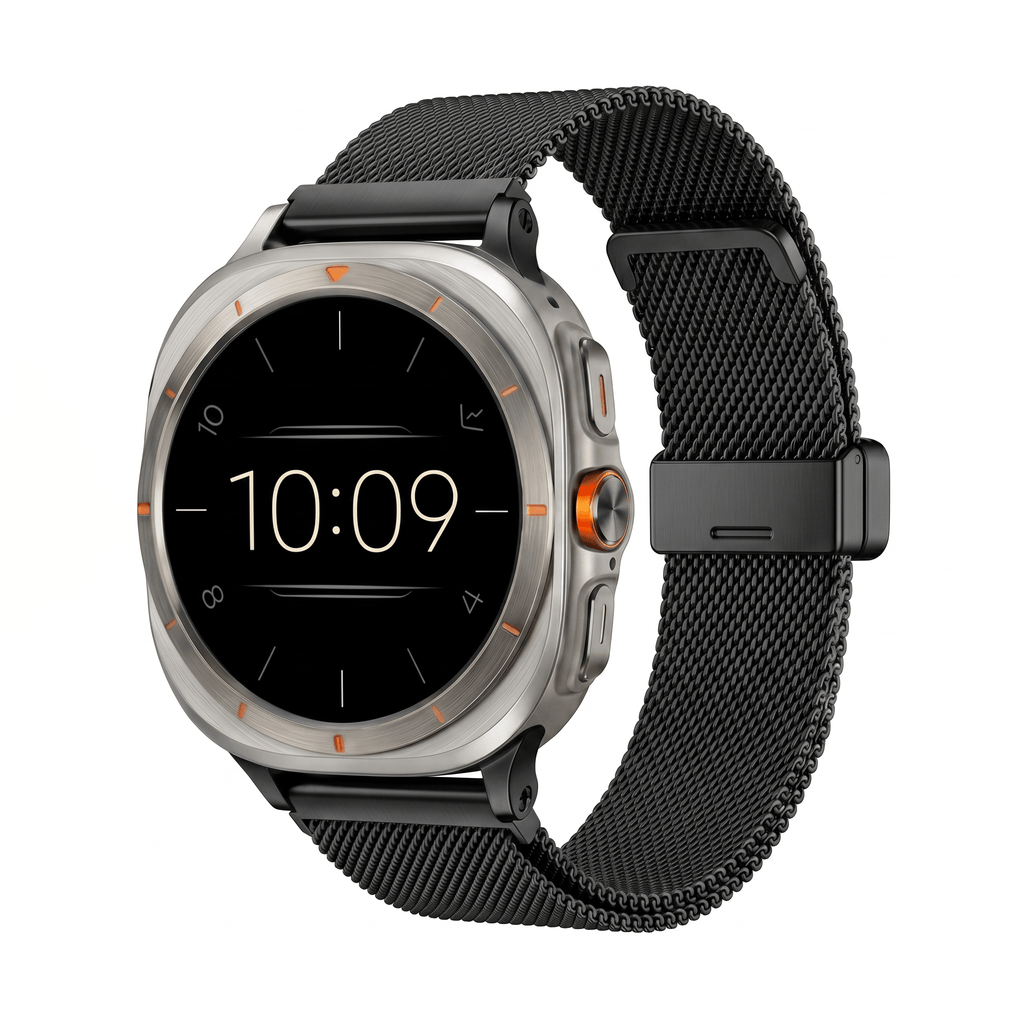 PrestigeMesh Steel Watch Band – Premium Metal Strap – Samsung Galaxy Watch 7 Ultra - TrendsToLife