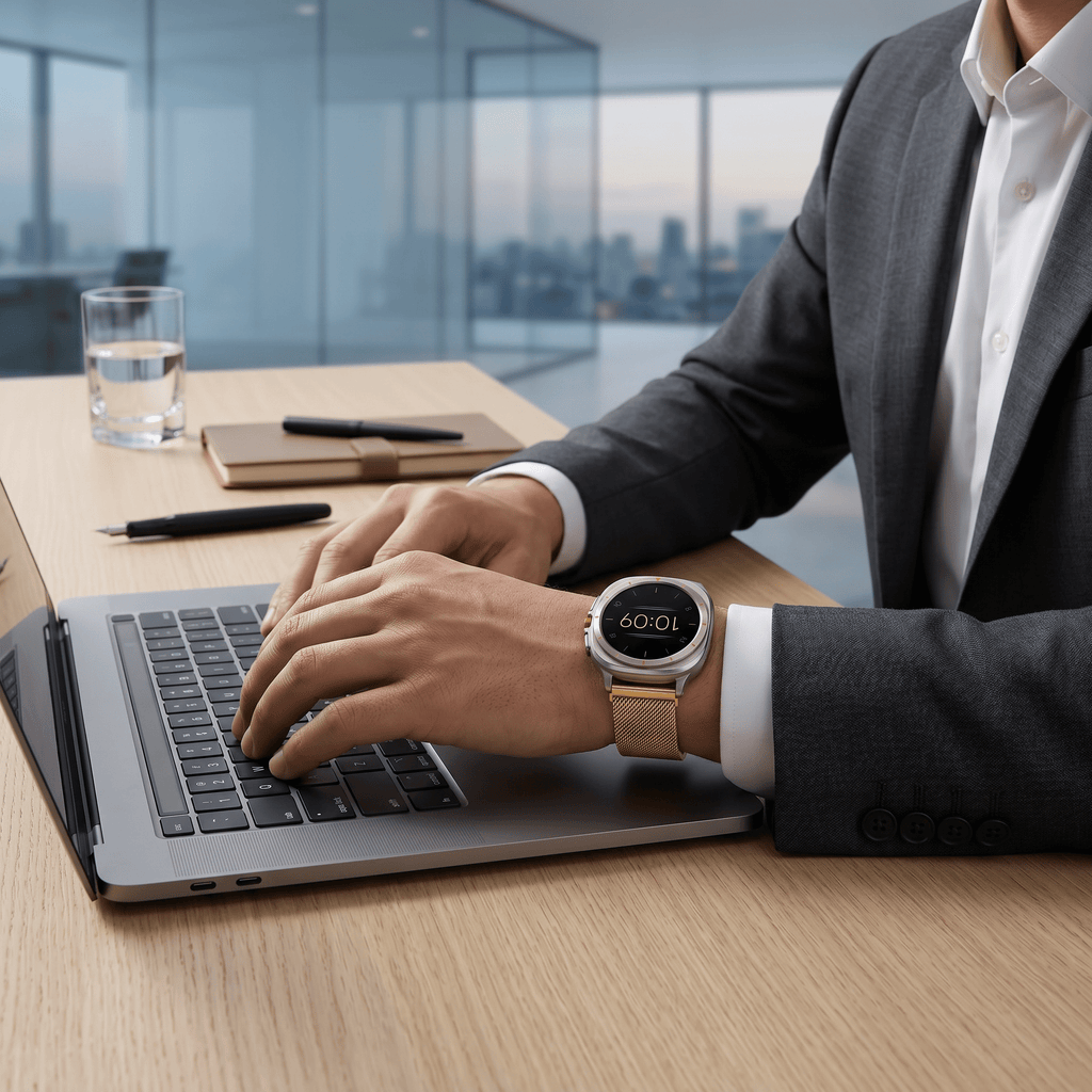 PrestigeMesh Steel Watch Band – Premium Metal Strap – Samsung Galaxy Watch 7 Ultra - TrendsToLife