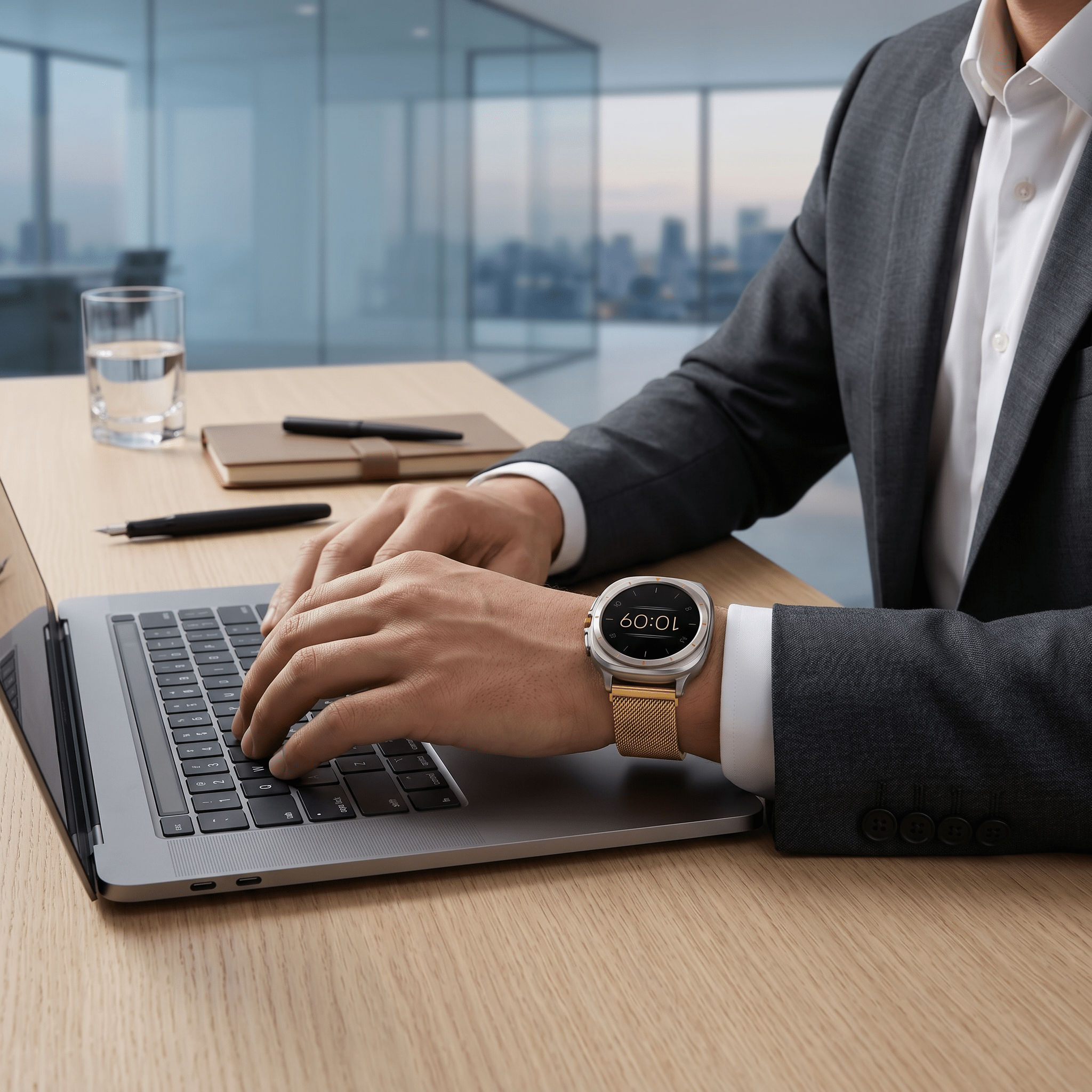 PrestigeMesh Steel Watch Band – Premium Metal Strap – Samsung Galaxy Watch 7 Ultra - TrendsToLife