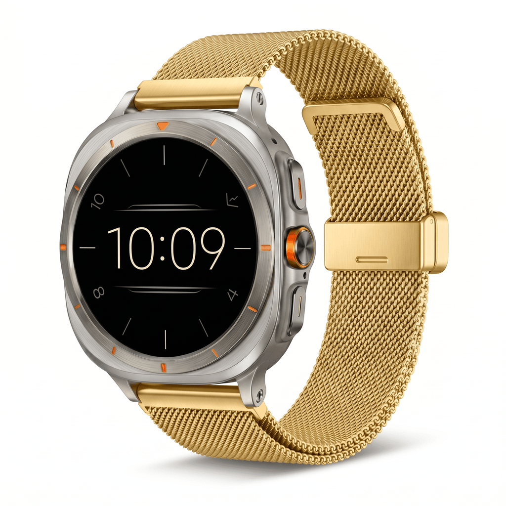 PrestigeMesh Steel Watch Band – Premium Metal Strap – Samsung Galaxy Watch 7 Ultra - TrendsToLife