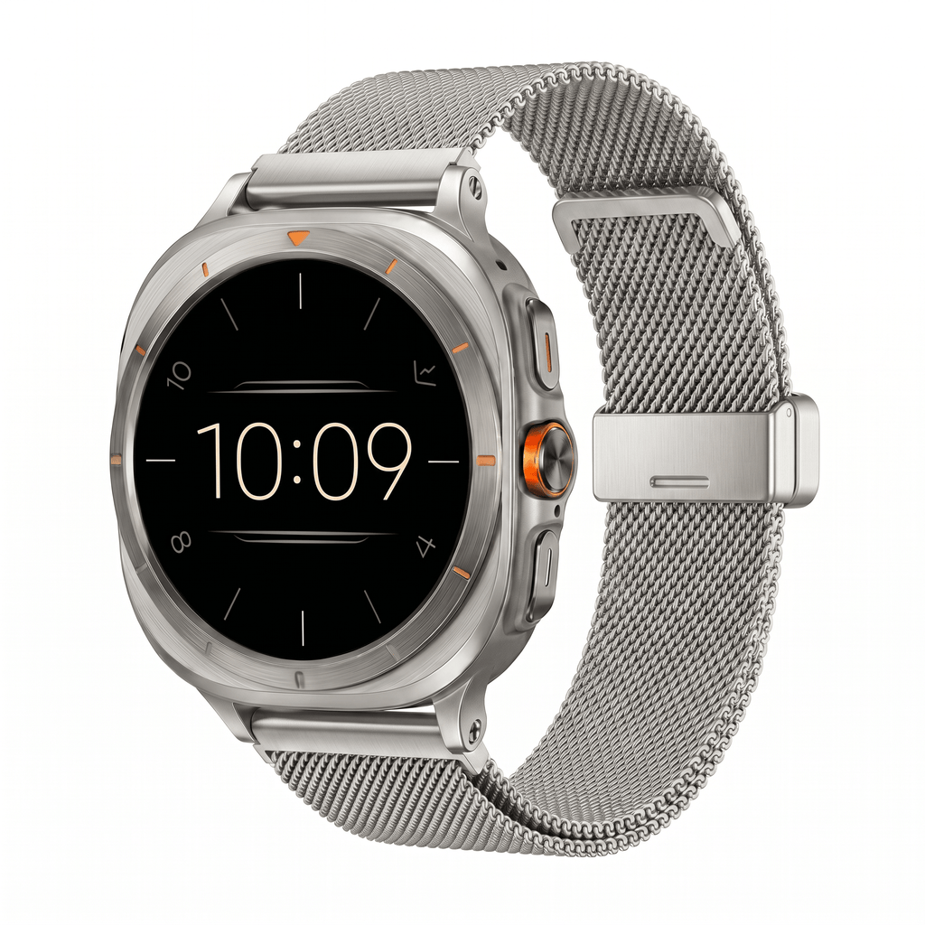 PrestigeMesh Steel Watch Band – Premium Metal Strap – Samsung Galaxy Watch 7 Ultra - TrendsToLife