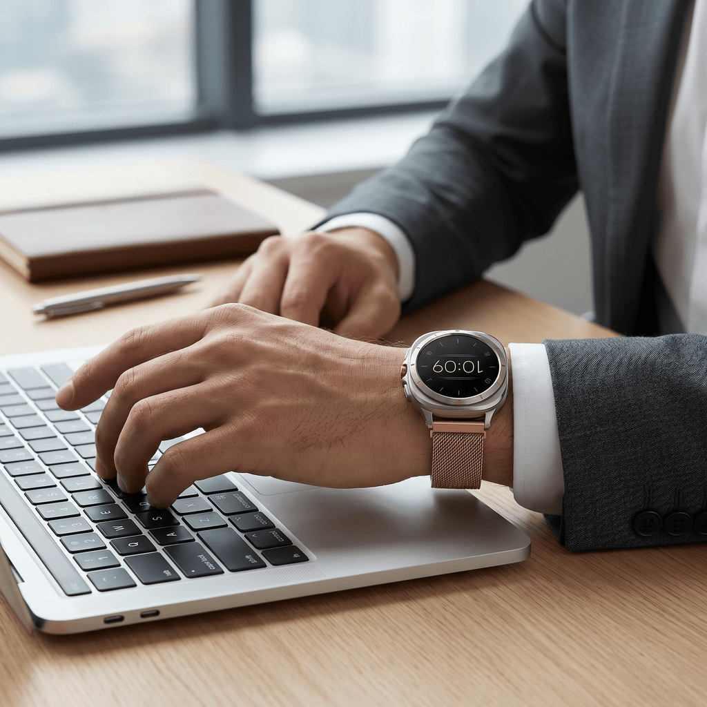 PrestigeMesh Steel Watch Band – Premium Metal Strap – Samsung Galaxy Watch 7 Ultra - TrendsToLife