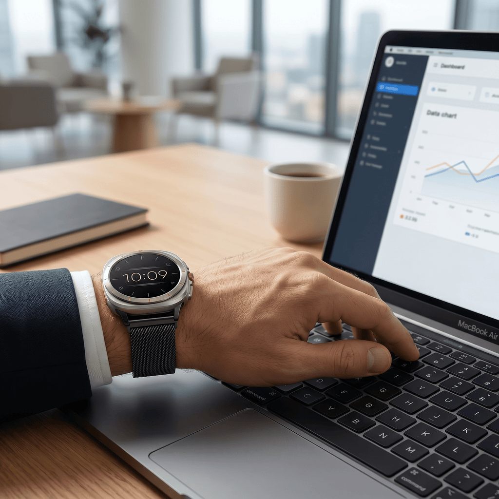 PrestigeMesh Steel Watch Band – Premium Metal Strap – Samsung Galaxy Watch 7 Ultra - TrendsToLife